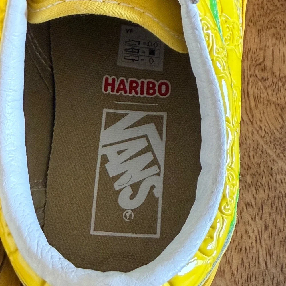 Vans x Haribo Old Skool V Yellow Gummy Bear Sneakers Women 8.5 Men 7 Streetwear